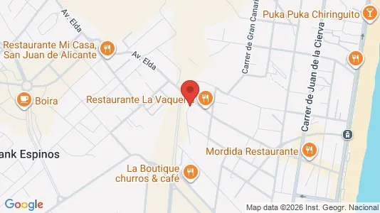 Apartments for rent i El Campello - kort over placeringen