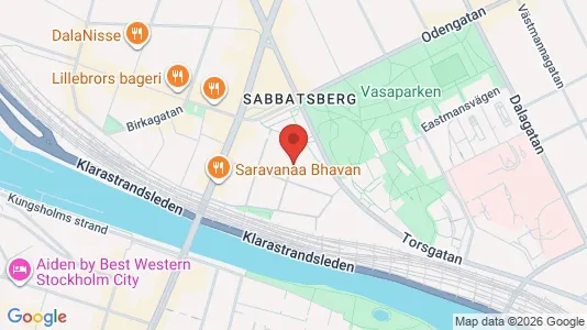 Apartments for rent i Vasastan - kort over placeringen