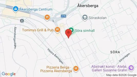 Apartments for rent i Österåker - kort over placeringen