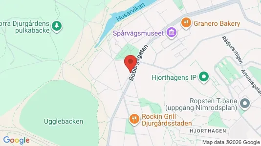 Apartments for rent i Gärdet/Djurgården - kort over placeringen