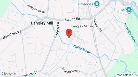 Apartments for rent i Nottingham - Nottinghamshire - kort over placeringen