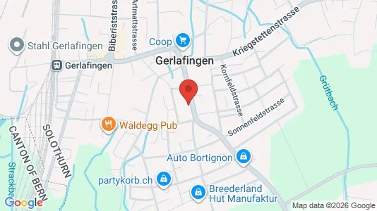 Apartments for rent i Wasseramt - kort over placeringen