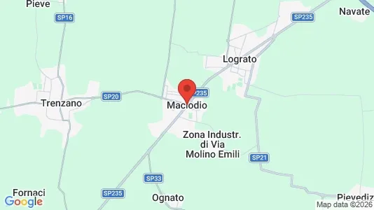 Apartments for rent i Maclodio - kort over placeringen