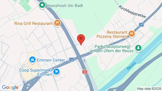 Apartments for rent i Hochdorf - kort over placeringen