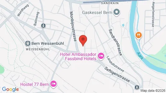 Apartments for rent i Bern-Mittelland - kort over placeringen
