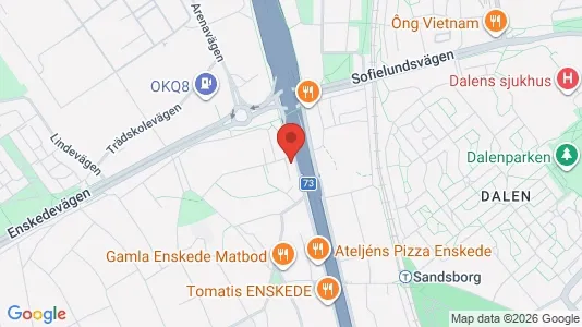 Apartments for rent i Stockholm South - kort over placeringen