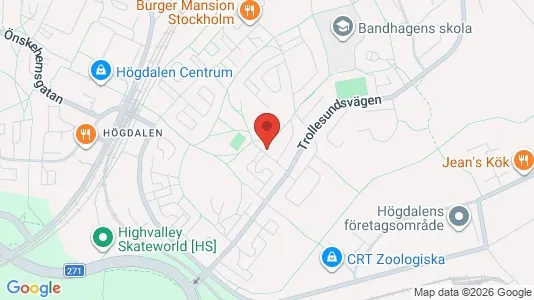 Apartments for rent i Stockholm South - kort over placeringen