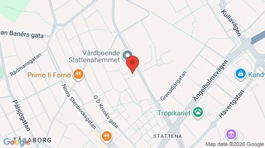 Apartments for rent i Helsingborg - kort over placeringen