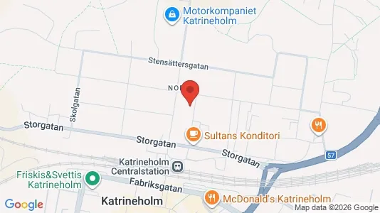 Apartments for rent i Katrineholm - kort over placeringen
