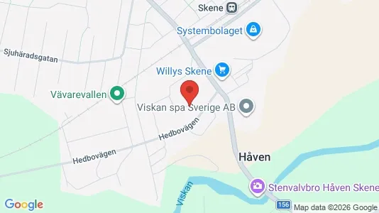 Apartments for rent i Mark - kort over placeringen