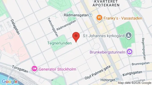 Apartments for rent i Stockholm City - kort over placeringen