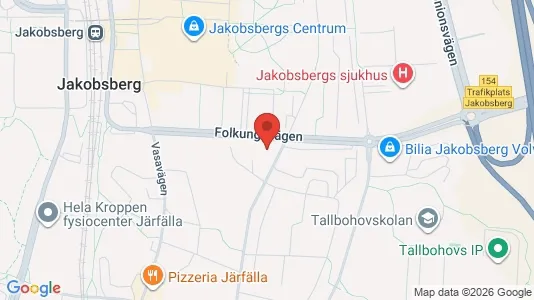 Apartments for rent i Järfälla - kort over placeringen