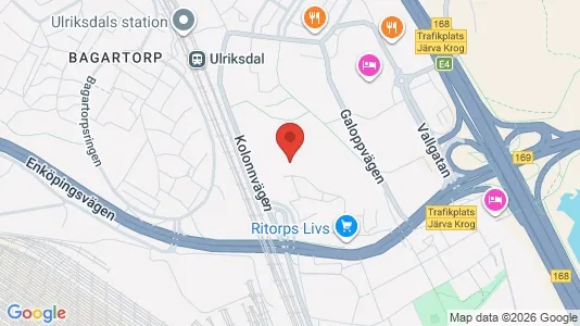 Apartments for rent i Solna - kort over placeringen