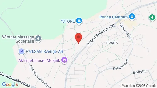 Apartments for rent i Södertälje - kort over placeringen