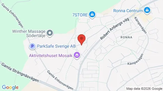 Apartments for rent i Södertälje - kort over placeringen