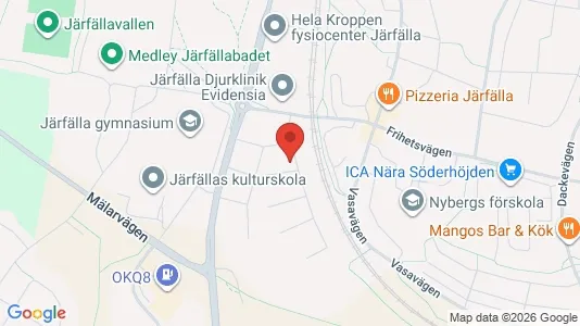 Apartments for rent i Järfälla - kort over placeringen
