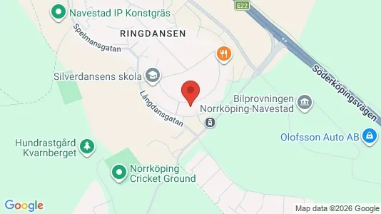 Apartments for rent i Norrköping - kort over placeringen
