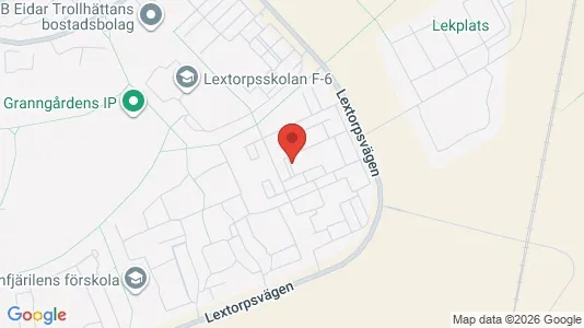 Rooms for rent i Trollhättan - kort over placeringen