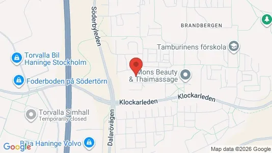 Apartments for rent i Haninge - kort over placeringen