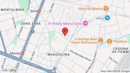Apartments for rent i Milano Zona 2 - Stazione Centrale, Gorla, Turro, Greco, Crescenzago - kort over placeringen