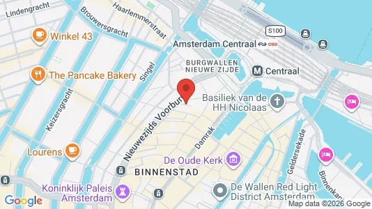Apartments for rent i Amsterdam Centrum - kort over placeringen