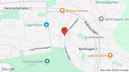 Rooms for rent i Stockholm South - kort over placeringen