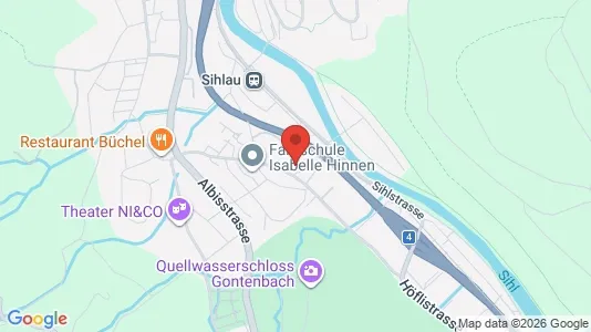 Apartments for rent i Horgen - kort over placeringen