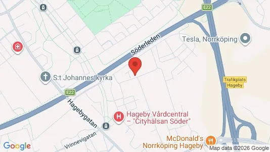Apartments for rent i Norrköping - kort over placeringen