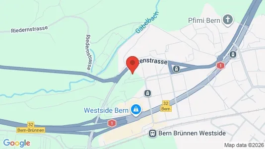 Apartments for rent i Bern-Mittelland - kort over placeringen