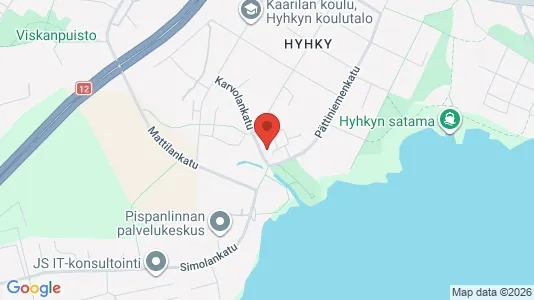 Apartments for rent i Tampere Lounainen - kort over placeringen