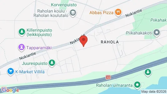 Apartments for rent i Tampere Lounainen - kort over placeringen