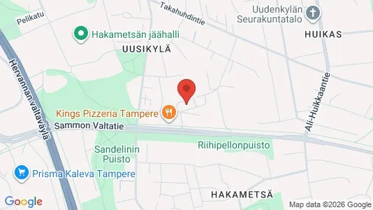 Apartments for rent i Tampere Keskinen - kort over placeringen