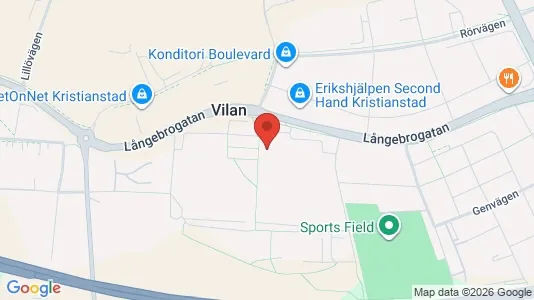 Apartments for rent i Kristianstad - kort over placeringen