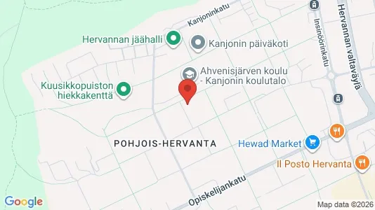 Apartments for rent i Tampere Kaakkoinen - kort over placeringen