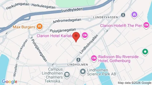 Apartments for rent i Lundby - kort over placeringen