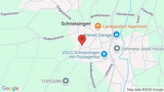 Apartments for rent i Zurzach - kort over placeringen