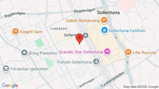 Apartments for rent i Sollentuna - kort over placeringen