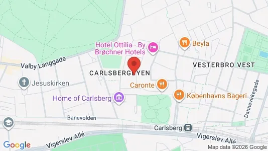 Apartments for rent i Vesterbro - kort over placeringen