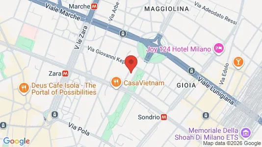 Apartments for rent i Milano Zona 2 - Stazione Centrale, Gorla, Turro, Greco, Crescenzago - kort over placeringen