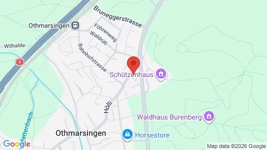 Apartments for rent i Lenzburg - kort over placeringen