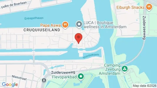 Apartments for rent i Amsterdam Zeeburg - kort over placeringen