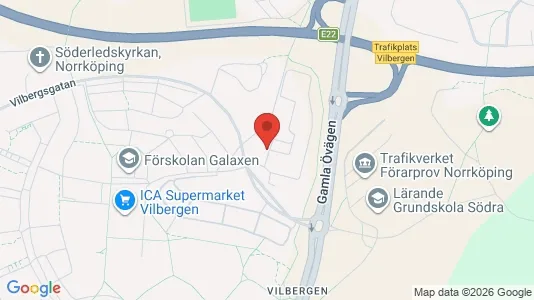 Apartments for rent i Norrköping - kort over placeringen