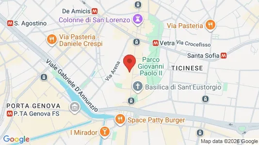 Apartments for rent i Milano Zona 1 - Centro storico - kort over placeringen
