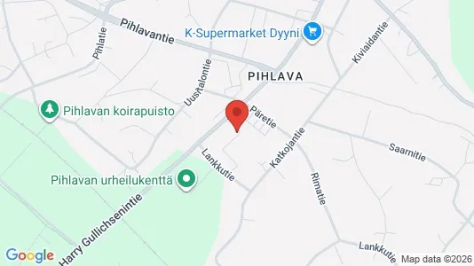 Apartments for rent i Pori - kort over placeringen
