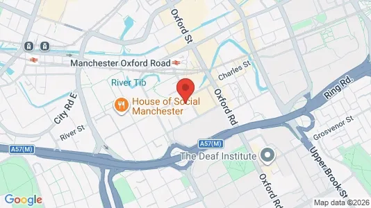 Apartments for rent i Manchester - Lancashire - kort over placeringen
