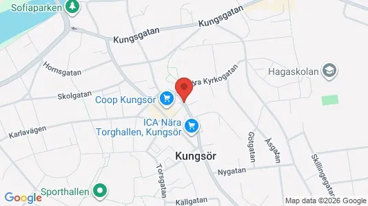 Apartments for rent i Kungsör - kort over placeringen