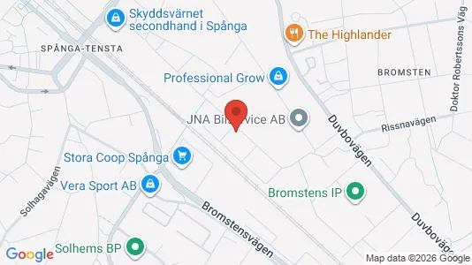 Apartments for rent i Stockholm West - kort over placeringen