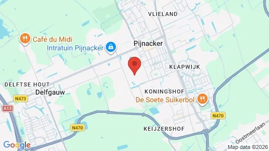 Apartments for rent i Pijnacker-Nootdorp - kort over placeringen