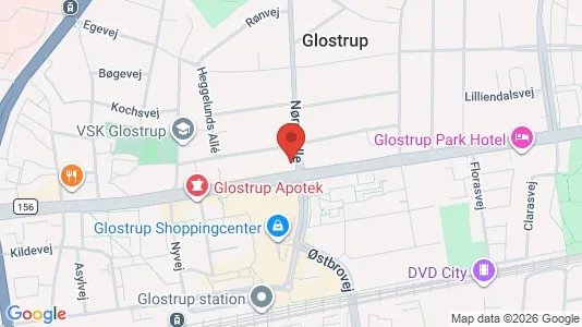 Apartments for rent i Glostrup - kort over placeringen
