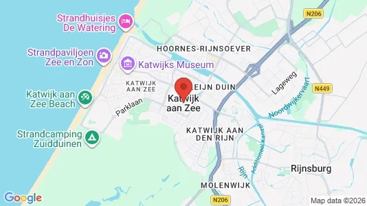 Houses for rent i Katwijk - kort over placeringen